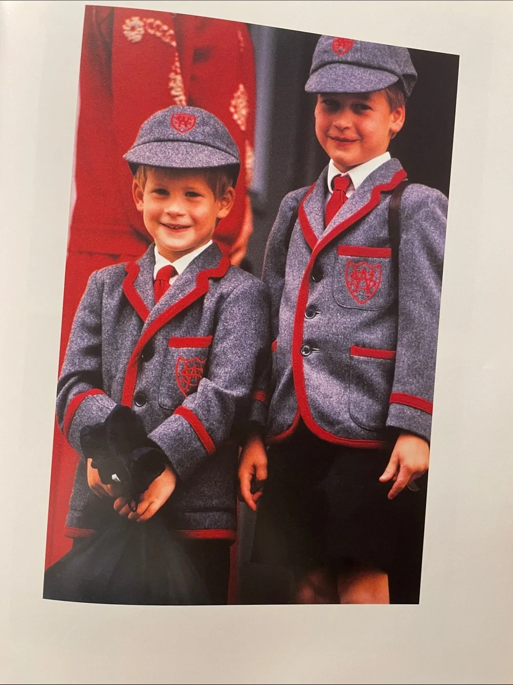 Barnes & Noble Prince William Coffee Table Book - Blue Cover, Cream Pages